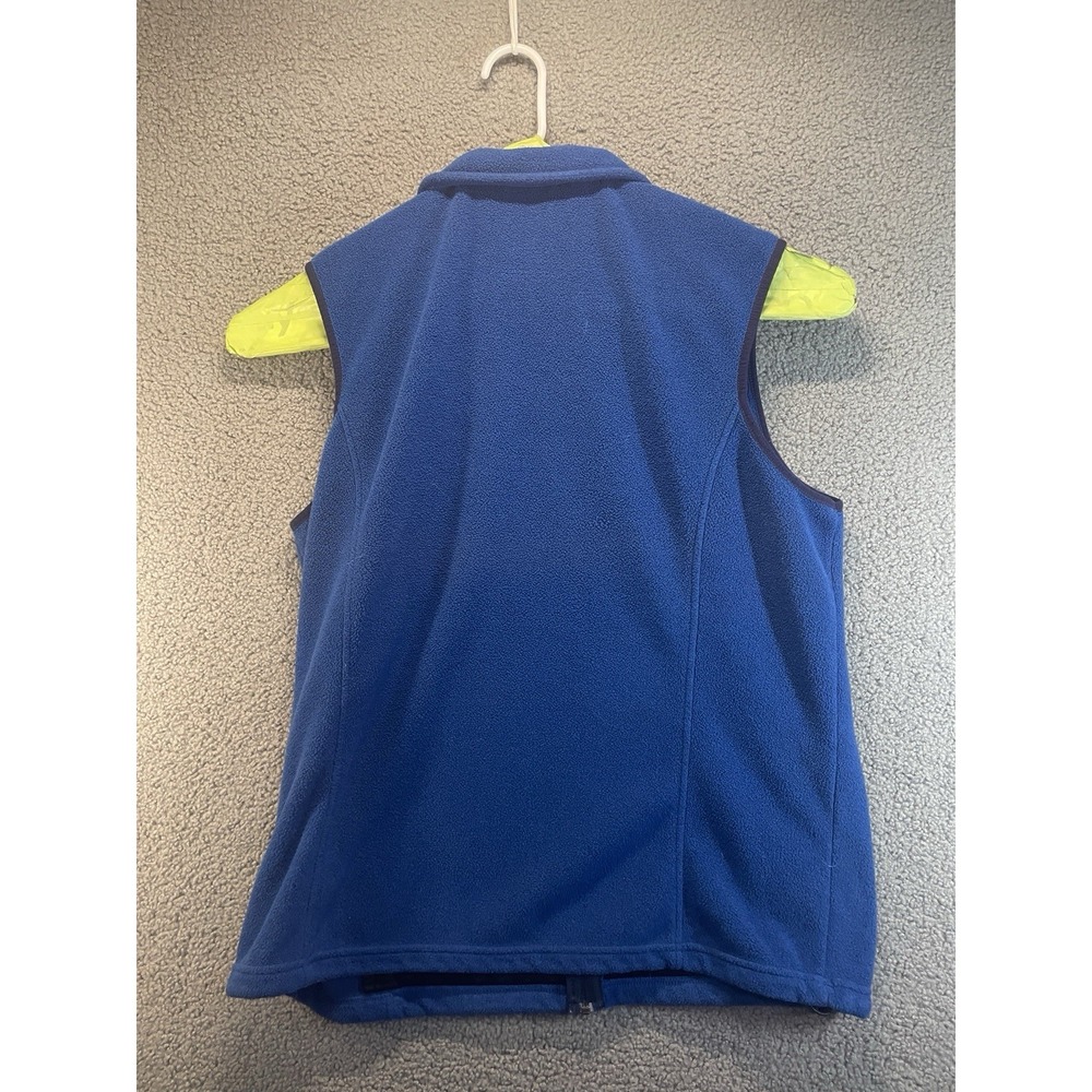 LL‎ Bean Mens XL Tall   Sweater Fleece Vest  Blue - Picture 5 of 6
